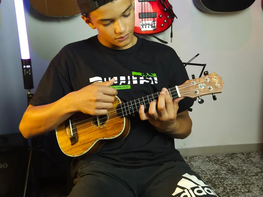 Aula de ukulele